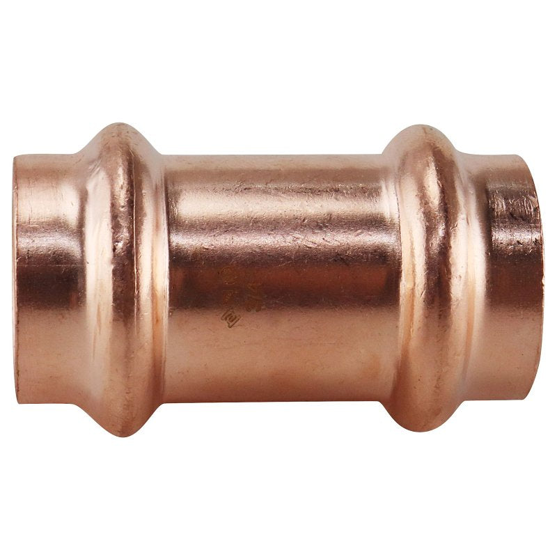 Apollo XPRC34NS Coupling without Stop, 3/4 in, Press-Fit, Copper, 300 psi Pressure