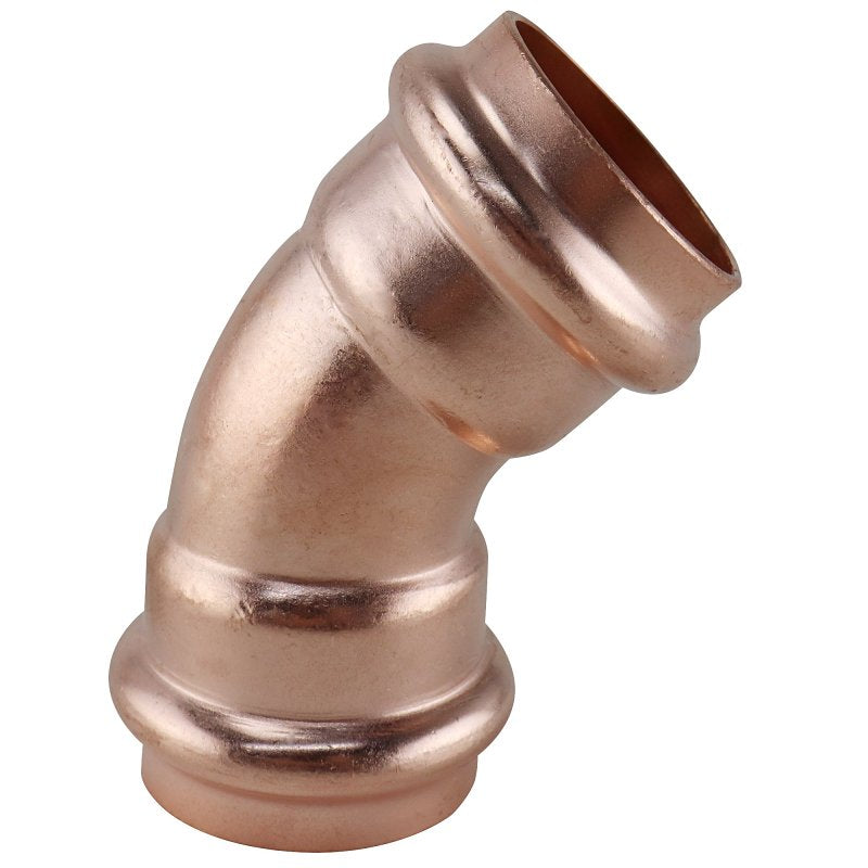 Apollo XPRE145 Elbow, 1 in, Press Fit, 45 deg Angle, Copper, 300 psi Pressure