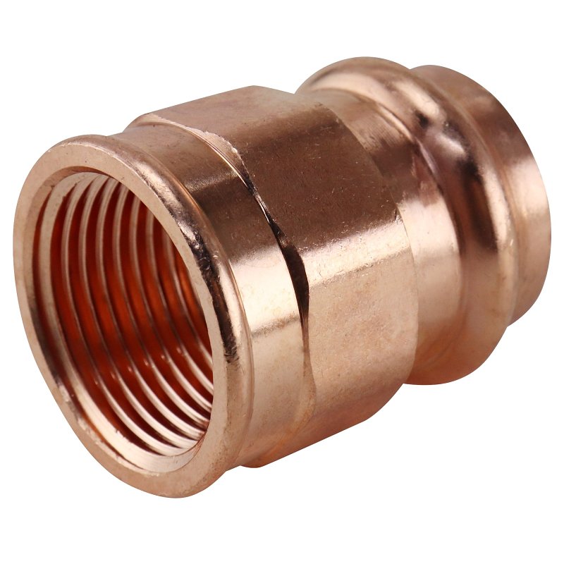 Apollo XPRFA1 Adapter, 1 in, FPT x Press Fit, Copper, 300 psi Pressure