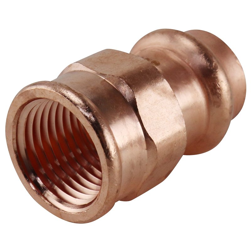 Apollo XPRFA12 Adapter, 1/2 in, FPT x Press-Fit, Copper, 300 psi Pressure