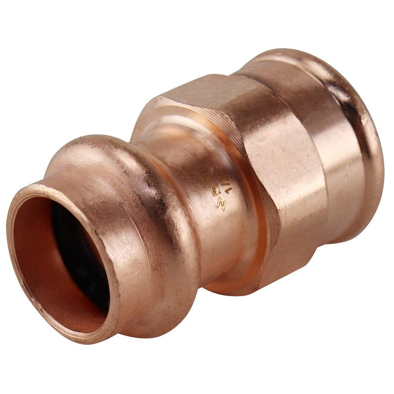 Apollo XPRFA12 Adapter, 1/2 in, FPT x Press-Fit, Copper, 300 psi Pressure
