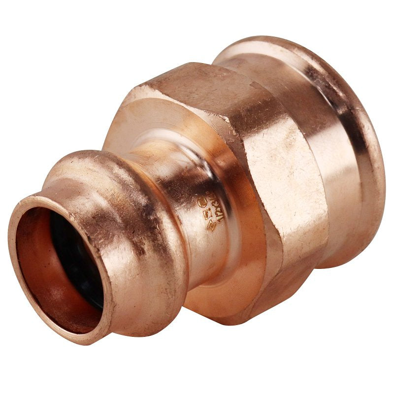 Apollo XPRFA1234 Adapter, 1/2 x 3/4 in, FPT x Press-Fit, Copper, 300 psi Pressure