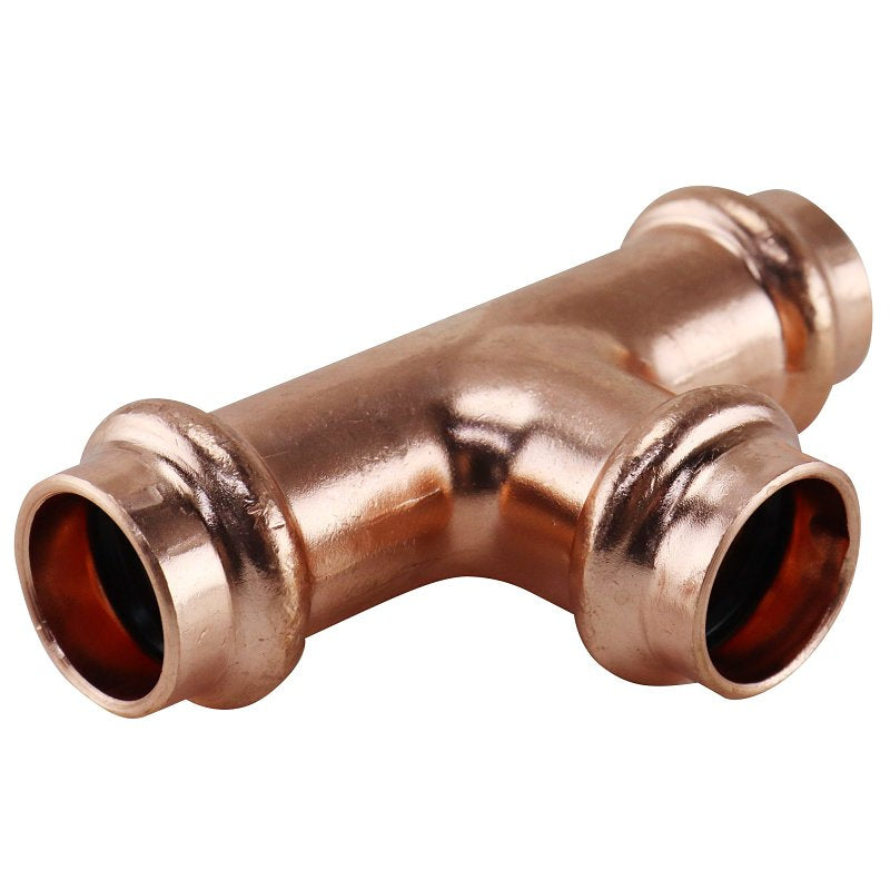 Apollo XPRT12 Tee, 1/2 in, Press-Fit, Copper, 300 psi Pressure