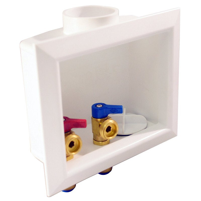 Apollo FSBBOXWM Washing Machine Outlet Box, 1/2 in Connection