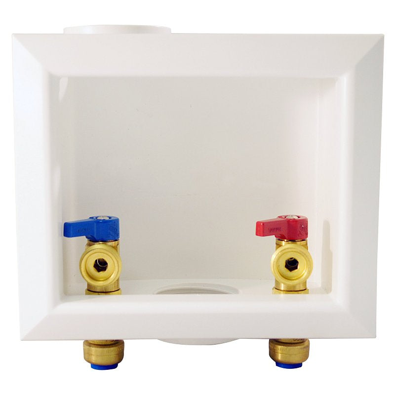 Apollo FSBBOXWM Washing Machine Outlet Box, 1/2 in Connection