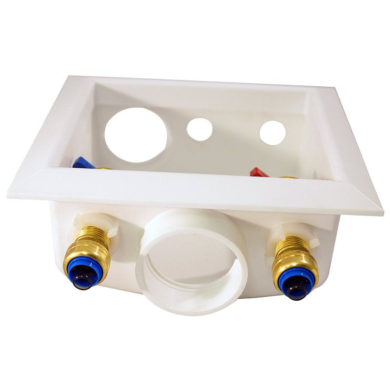 Apollo FSBBOXWM Washing Machine Outlet Box, 1/2 in Connection