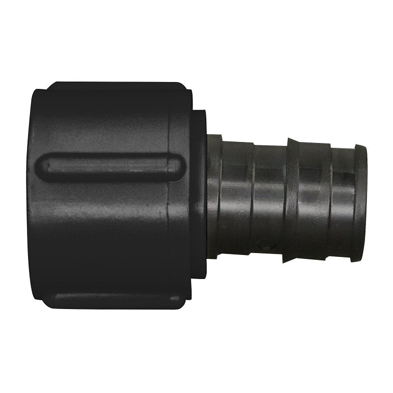 Apollo EPXPAF12S5PK Swivel Adapter, 1/2 in, PEX x FPT, PEX-A, Poly Alloy, 200 psi Pressure