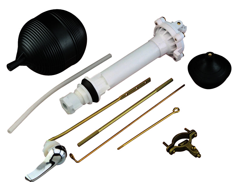 Plumb Pak PP830-2 Toilet Tank Repair Kit, 8-1/2 in W x 13 in H Dimensions, For: 8-1/2 in Toilet Tanks
