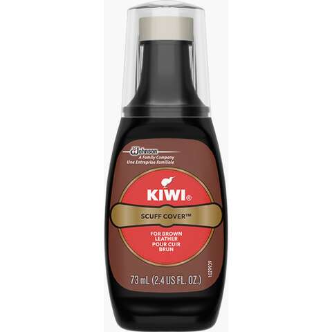 Kiwi Scuff Cover Brown Shoe Polish 2.5 oz