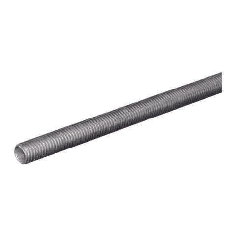 SteelWorks 5/8 in. D X 24 in. L Low Carbon Steel Threaded Rod, Pack of 3
