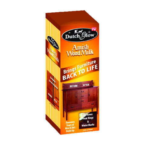 Fuller Brush Dutch Glow No Scent Amish Wood Milk 12 oz Liquid