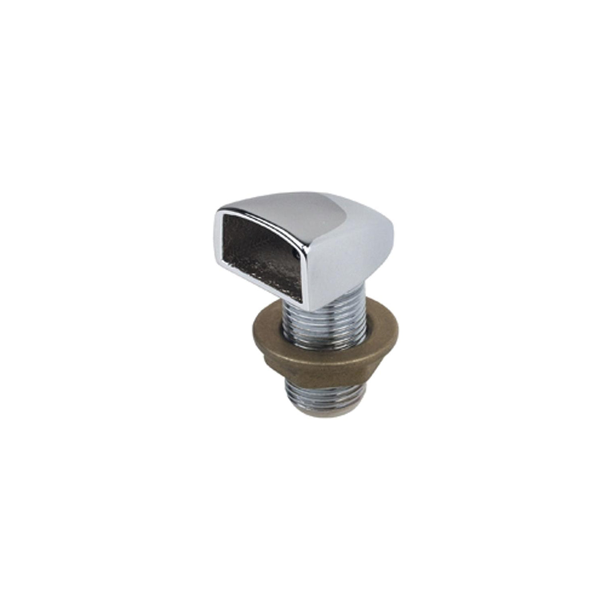 Chrome Plated Brass Gas Tank Vent F-1/2 Pip