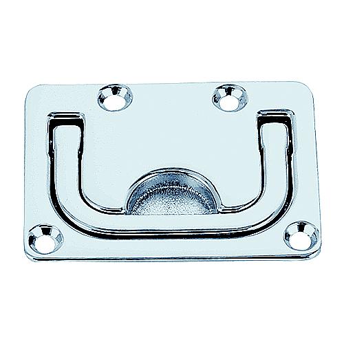 Flush Lifting Handle, Chrome/Bronze, Lg.