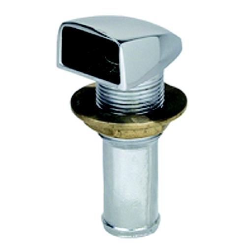 Chrome Plated Brass Gas Tank Vent F-5/8 Hos