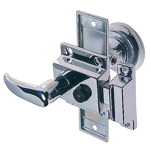 Rim Latch Set Regular Bevel w/Box Strike
