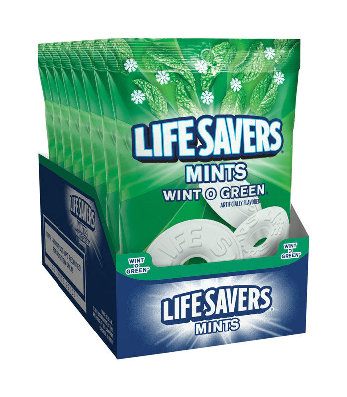 Life Savers Wint O Green Mints 6.25 oz, Pack of 12