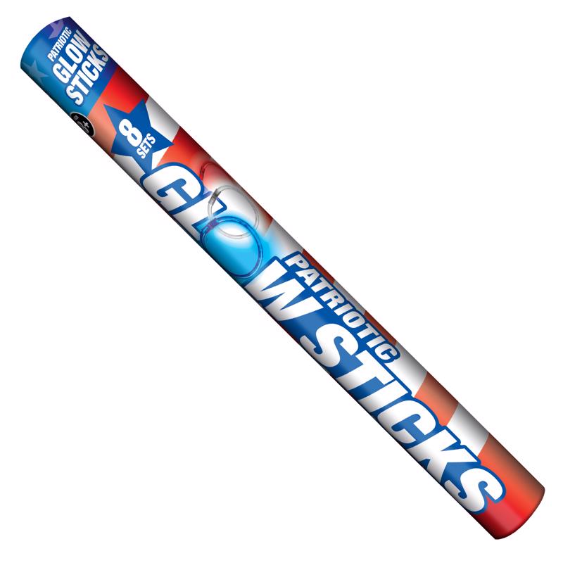 Magic Seasons Patriotic Glow Sticks, Pack of 24
