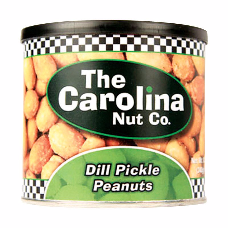 Carolina Nut Co. Dill Pickle Peanuts 12 oz Can, Pack of 6