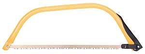 Landscapers Select BW41-480 Bow Saw, 21 in L Blade, Carbon Steel Blade, Steel Handle, Oval Tube Handle, 24-1/2 in OAL