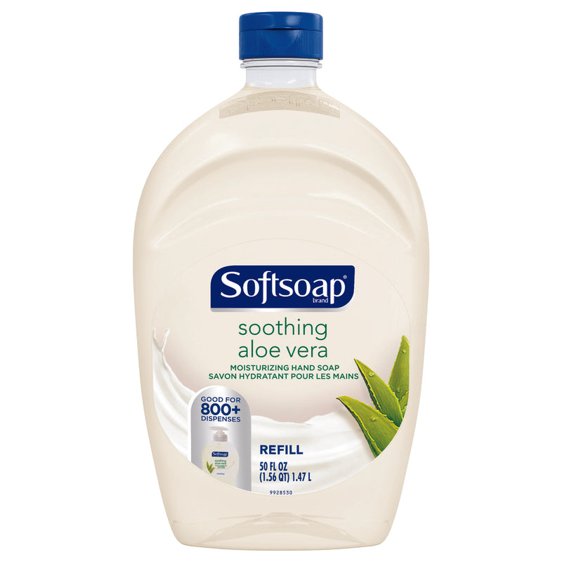 Softsoap Aloe Vera Scent Liquid Hand Soap Refill 50 oz, Pack of 3