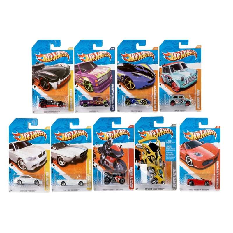 Hot Wheels Basic Car Assortment, Pack of 72