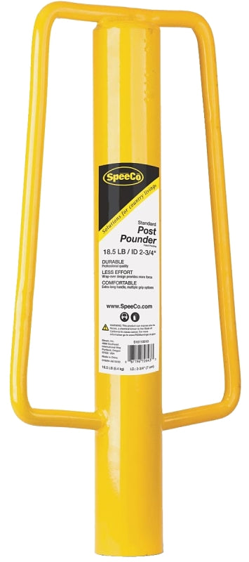 SpeeCo S16110510 T-Post Pounder, Metal, Gray