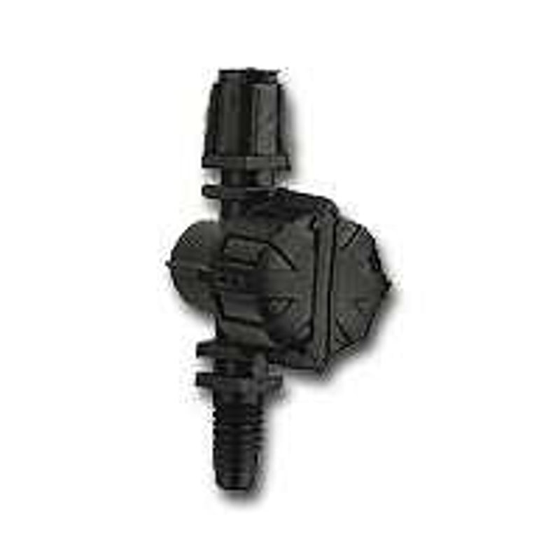 Raindrip R191CT Low-Flow Drip Sprayer, 1/4 in Connection, 4 to 20 gph, Part-Circle