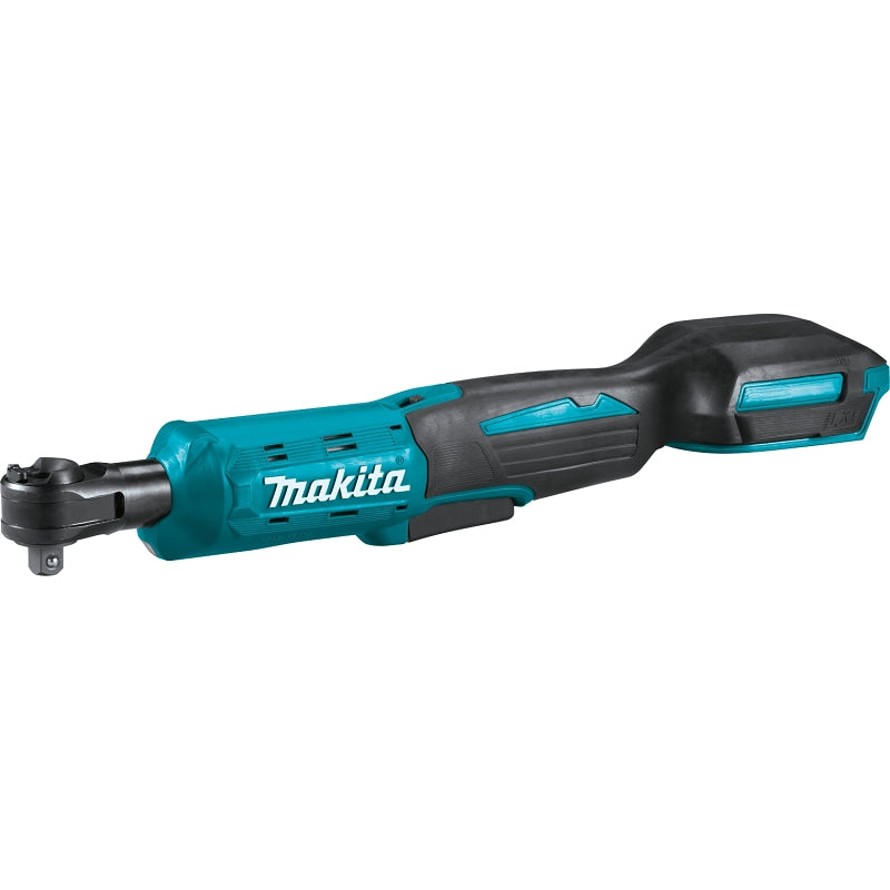 Makita LXT Series XRW01Z Ratchet, Tool Only, 18 V, 3/8, 1/4 in Drive, Square Drive, 0 to 800 rpm Speed