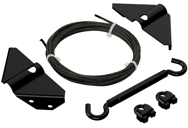 National Hardware N166-004 Anti-Sag Gate Kit, Steel, Black