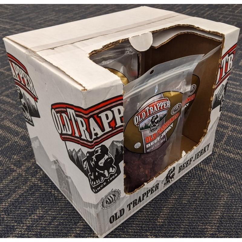 Old Trapper Teriyaki Beef Jerky 10 oz Bagged