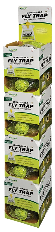 Rescue FTD-FD48 Fly Trap, Solid, Pack of 48