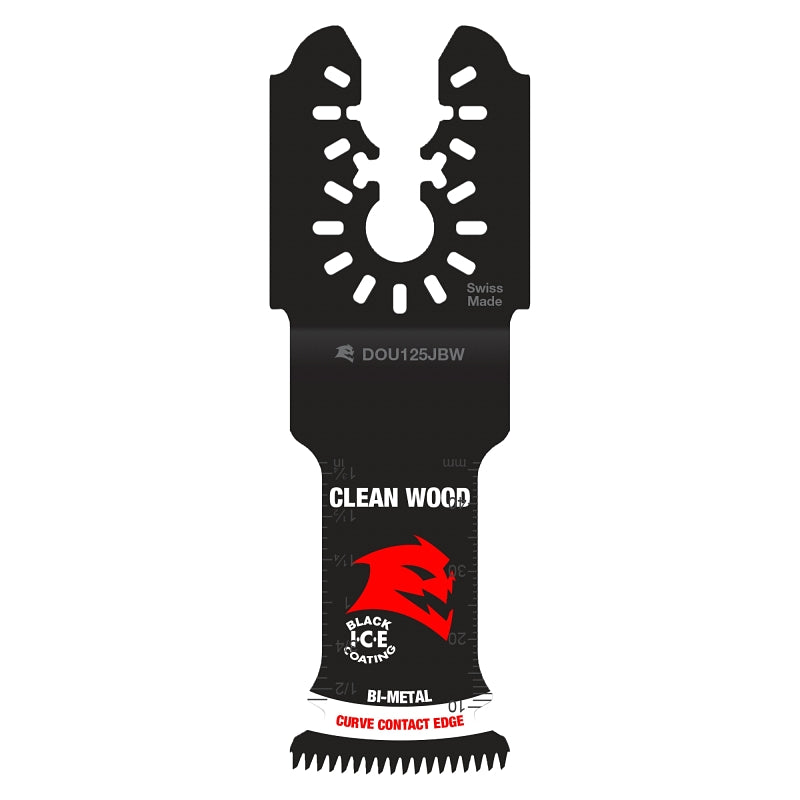 Diablo Demo Demon DOU125JBW3 Oscillating Blade, 1-1/4 in, 2 in D Cutting, Bi-Metal