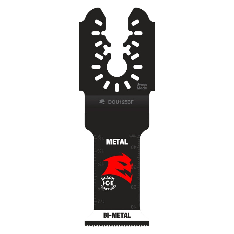 Diablo Steel Demon DOU125BF Oscillating Blade, 1-1/4 in, 2 in D Cutting, Bi-Metal