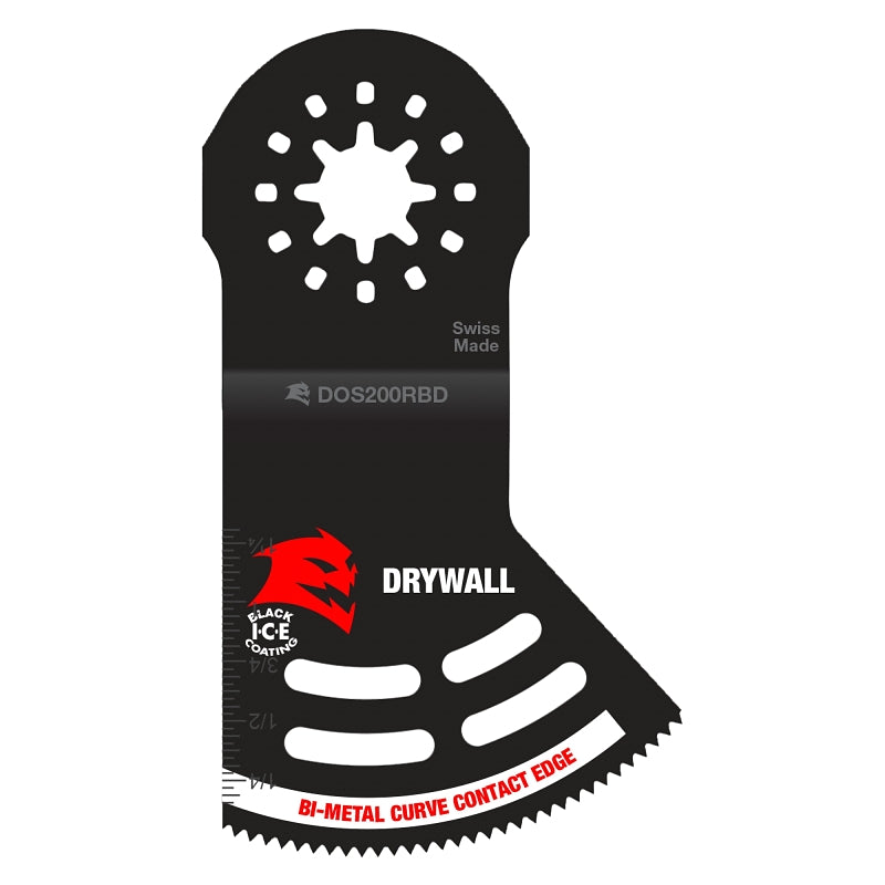 Diablo Starlock DOS200RBD Oscillating Blade, 2 in, 1-1/2 in D Cutting, Bi-Metal