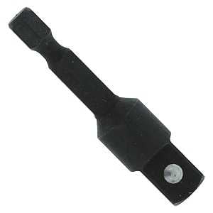 Diablo DSA0250 Socket Adapter, 1/4 in Drive, Hex, Square Drive