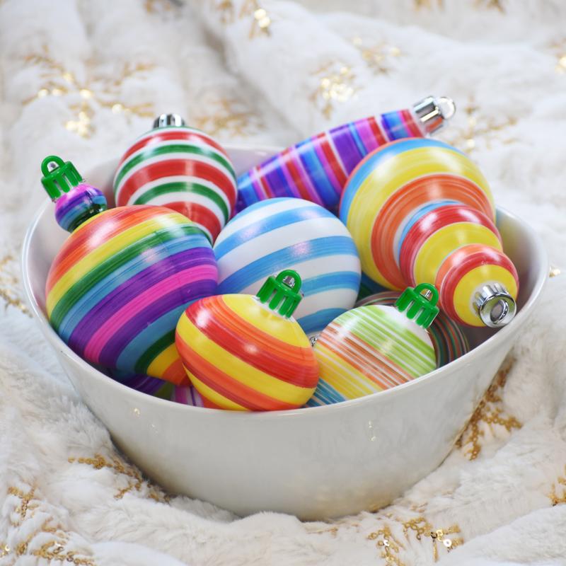 Hey Buddy Hey Pal Treemendous Christmas Ornament Plastic 6 pc