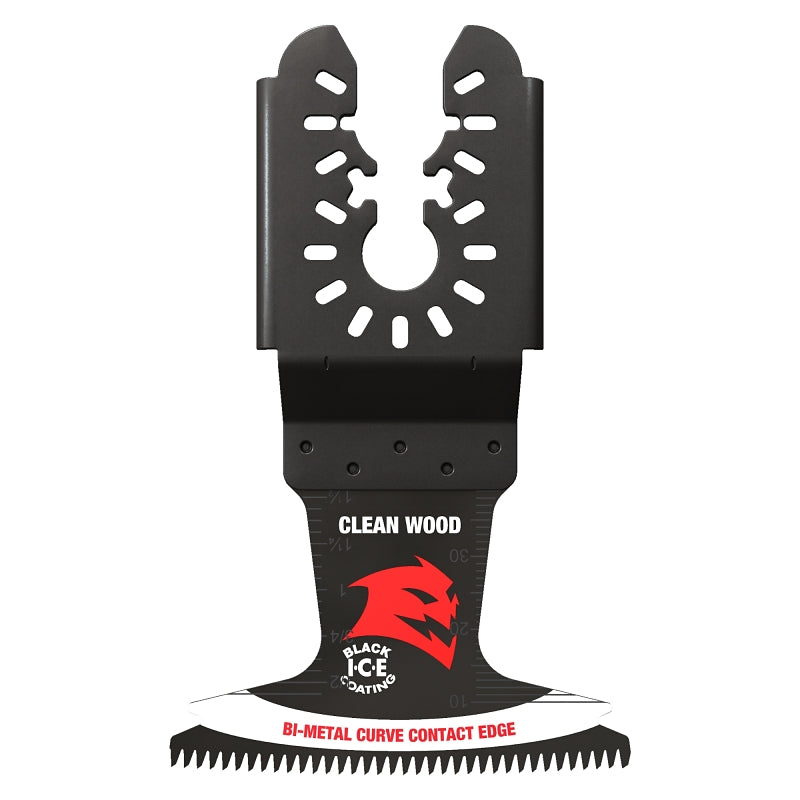 Diablo DOU250JBW Oscillating Blade, 2-1/2 in, 1-1/2 in D Cutting, Bi-Metal, 1/PK