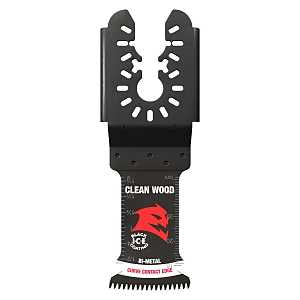 Diablo DOU125JBW10 Oscillating Blade, 1-1/4 in, 2 in D Cutting, Bi-Metal, 10/PK