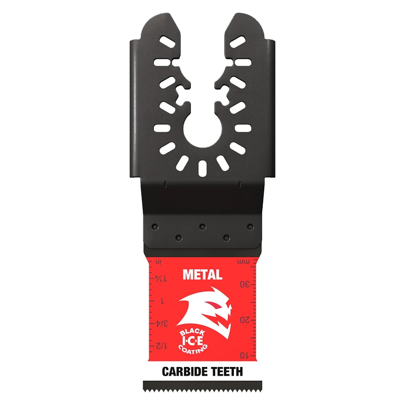 Diablo DOU125CF10 Oscillating Blade, 1-1/4 in, 1-1/2 in D Cutting, Carbide, 10/PK