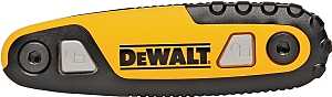 DEWALT DWHT70262M Hex Key Set, Includes: 3/32, 7/64, 1/8, 9/64, 5/32, 3/16, 7/32 and 1/4 in Tips, 8-Piece, Steel