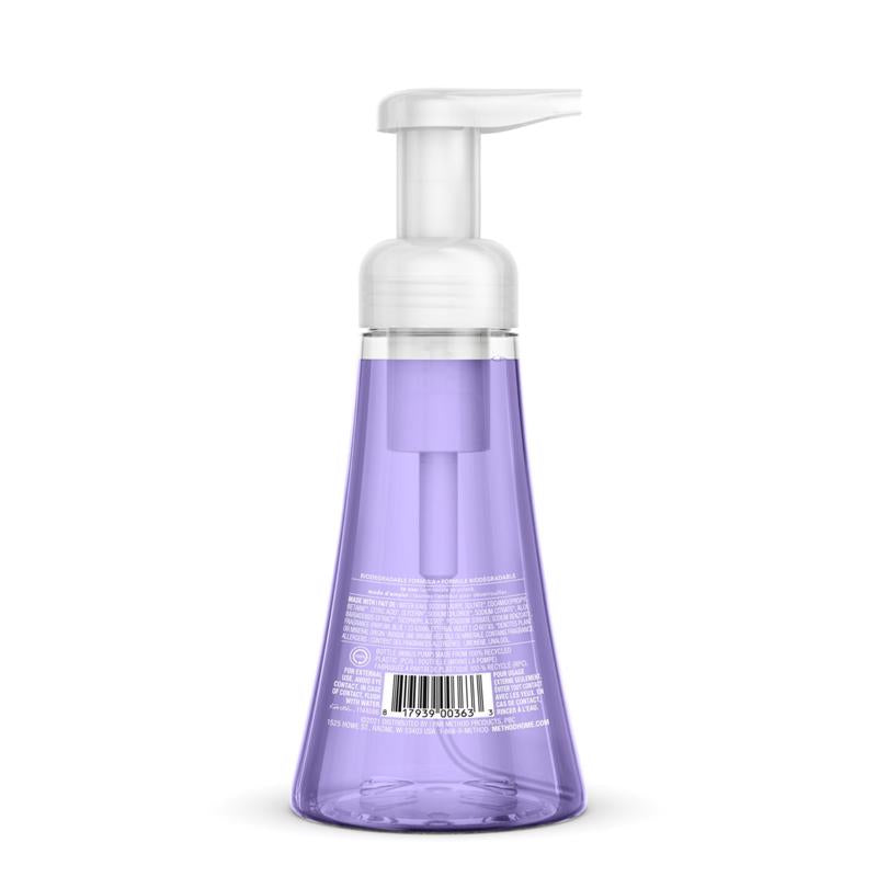 Method French Lavender Scent Foam Hand Wash 10 oz, Pack of 6