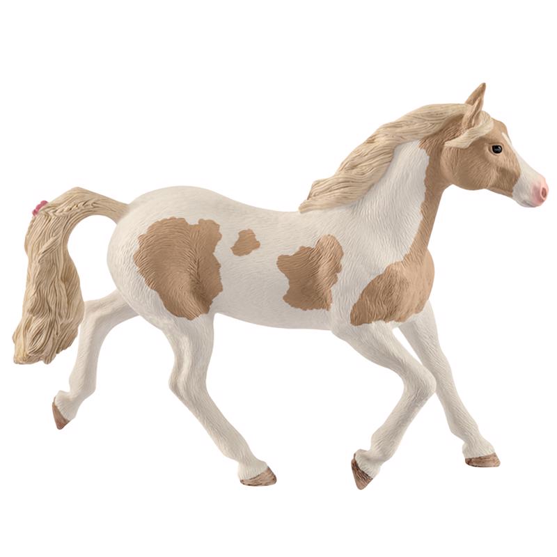 Schleich Horse Club Paint Horse Mare Toy Brown/White, Pack of 5