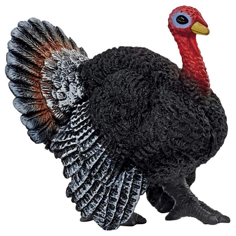 Schleich Farm World Turkey Toy Multicolored, Pack of 5