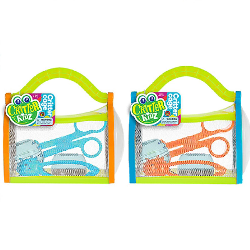 Ja-Ru Critter Kidz Critter Cage Assorted 4 pc, Pack of 12