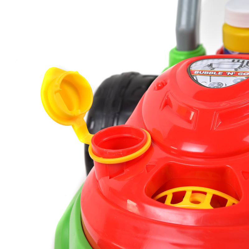 Maxx Bubbles Lawn Mower Bubble Blower Green/Red 1 pc