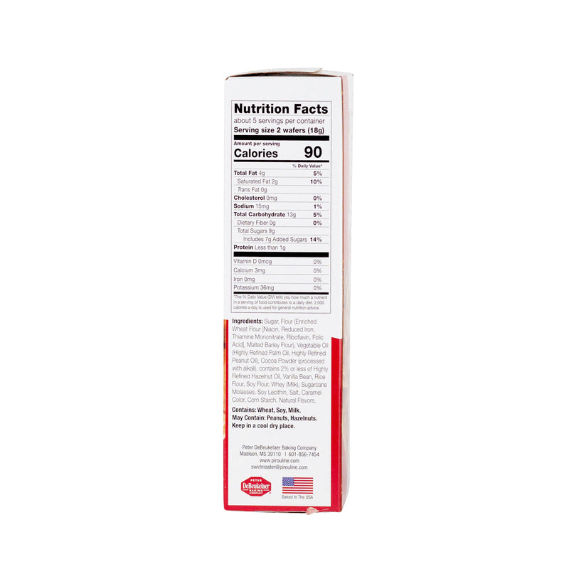 Pirouline Chocolate Hazelnut Cookies 3.25 oz Boxed