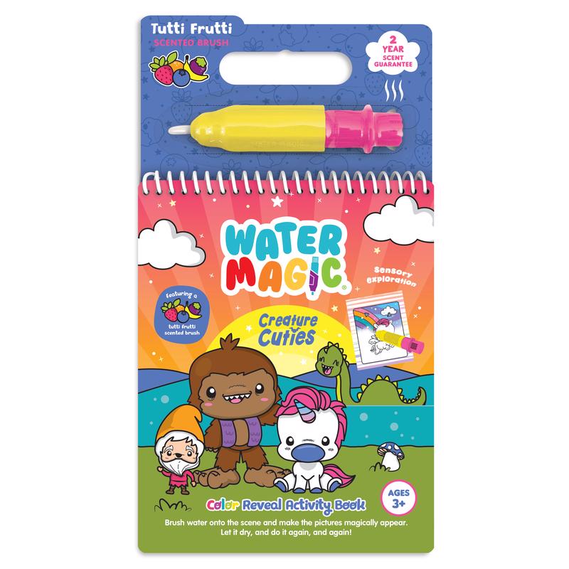 Scentco Water Magic Creature Cuties Activity Book Multicolored 1 pc, Pack of 10