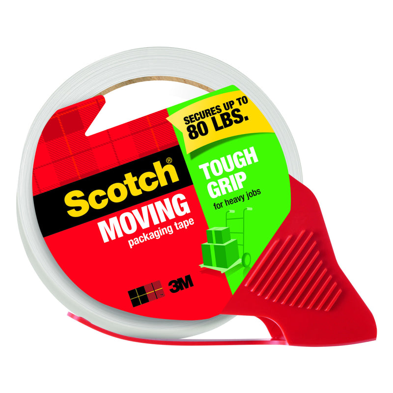 Scotch Tough Grip 1.88 in. W X 54.6 yd L Packaging Tape with Dispenser