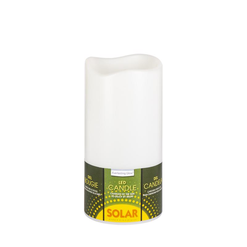 Everlasting Glow Candle Table Decor Plastic 1 pk 4 in., Pack of 4