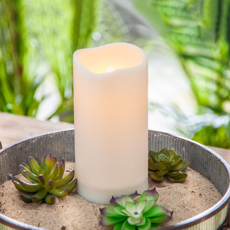 Everlasting Glow Candle Table Decor Plastic 1 pk 4 in., Pack of 4